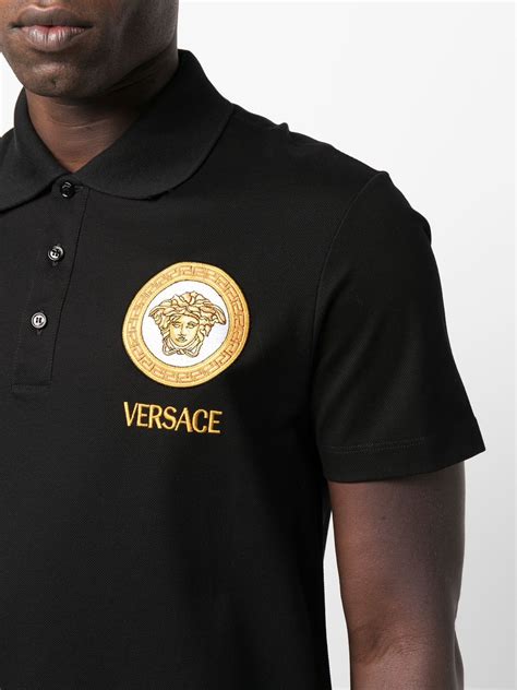 t shirt polo versace|versace polo shirt price.